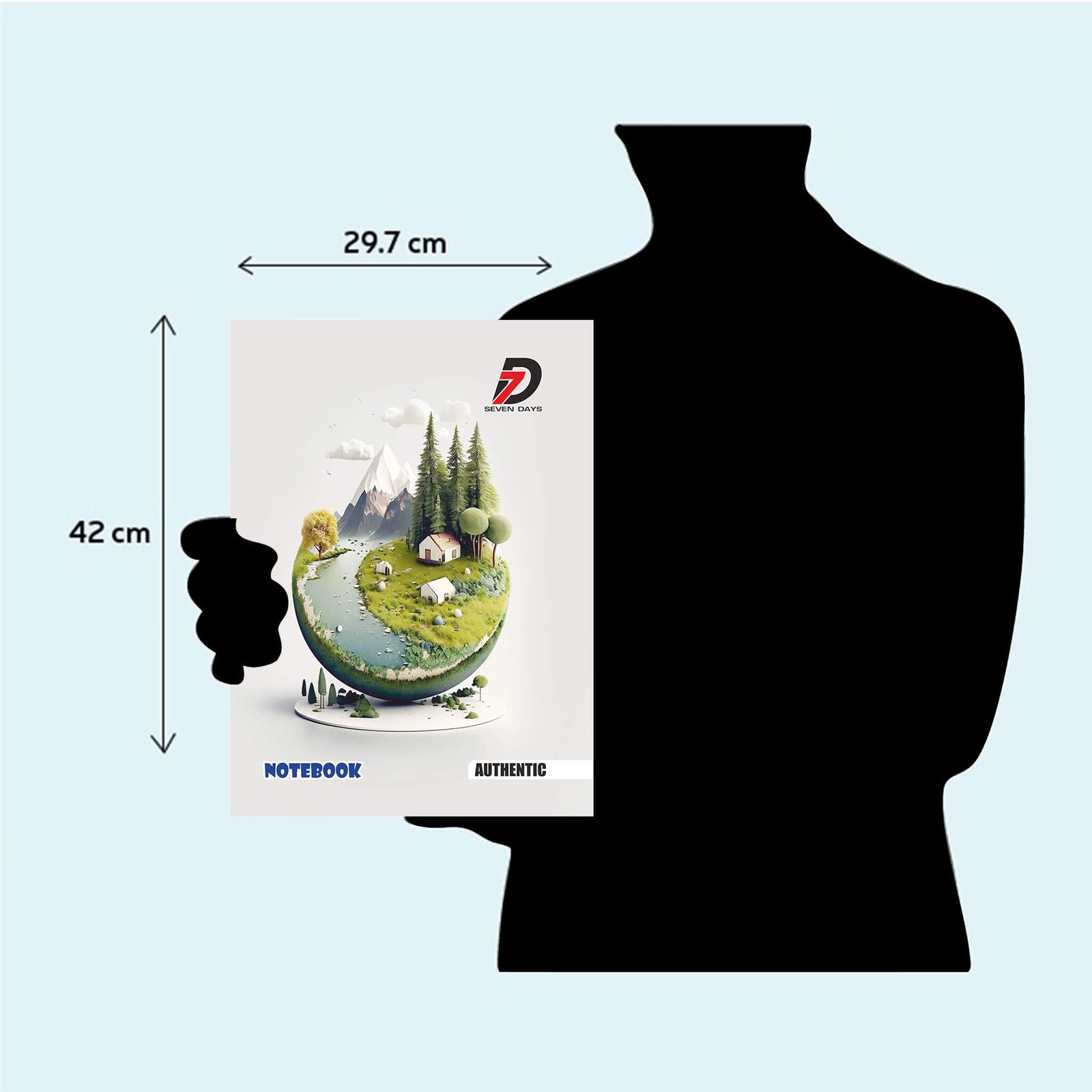 Holding Authentic Notebook 07